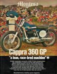 1968 Montesa Cappra 360 GP 'a lean, race-bred machine'