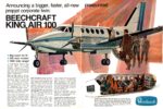 1969 Announcing a bigger, faster, all-new pressurized propjet corporate twin. Beechcraft King Air 100