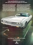 1969 Chrysler Newport 2-Door Hardtop. If you paid $3,000 for your last car, your next car could be the great new Chrysler