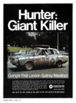 1969 Hillman Hunter Giant Killer. Outright First London-Sydney Marathon