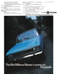 1969 Hillman Hunter. A sports car. Practically