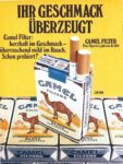 1969 Ihr Geschmack Überzeugt. Camel Filter