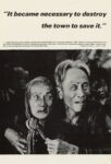 1969 'It became necessary to destroy the town to save it.'