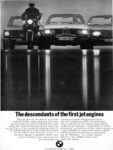 1970 BMW. The descendants of the first jet engines