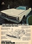 1970 Chrysler 300 2-Door Hardtop. Your Next Car Should Look This Good ... And Perform This Well