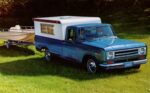 1970 International Deluxe Pickup with camper