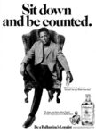 1970 Sit down and be counted. Be a Ballantine's Loyalist