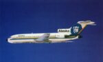 1972 Alaska Airlines Boeing 727-100 Postcard