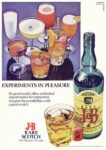 1972 Experiments In Pleasure. J&B Rare Scotch