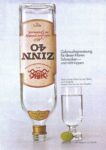 1972 Gebrauchsanweisung für dienen Klaren. Schmecken - und nicht kippen. Zinn 40