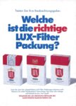 1972 Welche ist die richtige Lux-Filter Packung