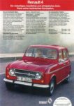 1973 Renault 4. Ein vielseitiges, bewährtes und erfolgreiches Auto. Dank seiner technischen Konzeption