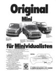 1974 Innocenti Mini. Original Mini für Minividualisten