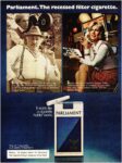 1974 Parliament. The recessed filter cigarette