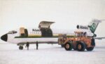 1975 Alaska Airlines Boeing 727-100 Postcard