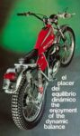 1975 Bultaco Sherpa T 350, the enjoyment of the dynamic balance