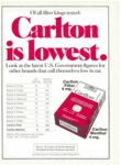 1975 Carlton is lowest
