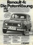 1975 Renault 4. Die Patentlösung