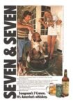 1975 Seven & Seven. Seagram's 7 Crown. It's America's whiskey