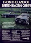 1975 Triumph TR6. From The Land Of British Racing Green