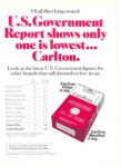 1975 U.S. Government Report shows only one is lowest.... Carlton