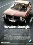 1976 BMW 300-series. Vorwärts-Strategie