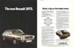 1976 Renault 30 TS. At last, a big car that makes sense