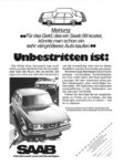 1976 Saab 99 GL. Unbestritten ist