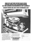 1976 Sind Sie Auf Der Suche Nach Dem Zuverlässohen Aussenborder, So Wie Unsere Konkurrenz Seit Jahren. Evinrude