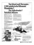1976 Von Island nach Norwegen. Johnson