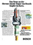 1977 Das Neue an der thermo-elastic Super von Bosch. Kupfer im Kern