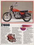 1977 Kawasaki Z1000. Mover over Z900, Z1000 is here
