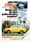 1977 Lada 1200. Warum mehr für einen großen Viertürer ausgeben