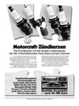 1977 Motorcraft-Zündkerzen