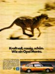 1977 Opel Manta. Kraftvoll, rassig, schön