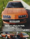 1977 Renault Alpine A310 V6. Ein Name öffnet eine Welt