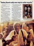 1977 'Senor, there's only one way to order tequila'. Two Fingers Tequila