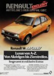 1978 Renault 14 Safrane (Germany)