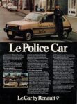 1978 Renault Le Car. Le Police Car
