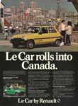 1978 Renault LeCar rolls into Canada