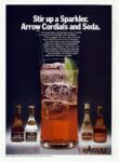 1978 Stir up a Sparkler. Arrow Cordials and Soda