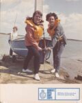 1978 Women's Royal Army Corps. Off Duty. At the end of an Afternoon spent Sailing