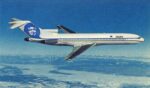 1979 Alaska Airlines Boeing 727-200 Postcard