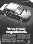 1979 BMW 528i. Verwechslung ausgeschlossen