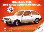 1979 Mitsubishi Colt. Eine ganze Generation weiter