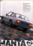 1979 Opel Manta. Der Manta, Ungewöhnlich in Form und Leistung