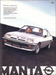 1979 Opel Manta. Voller Kraft und aufregent schön