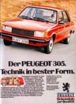 1979 Peugeot 305. Technik in bester Form