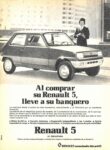 1979 Renault 5. Al comprar su Renault 5, lleve a su banquero