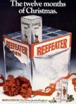 1979 The twelve months of Christmas. Beefeater Gin. The Crown Jewel of England